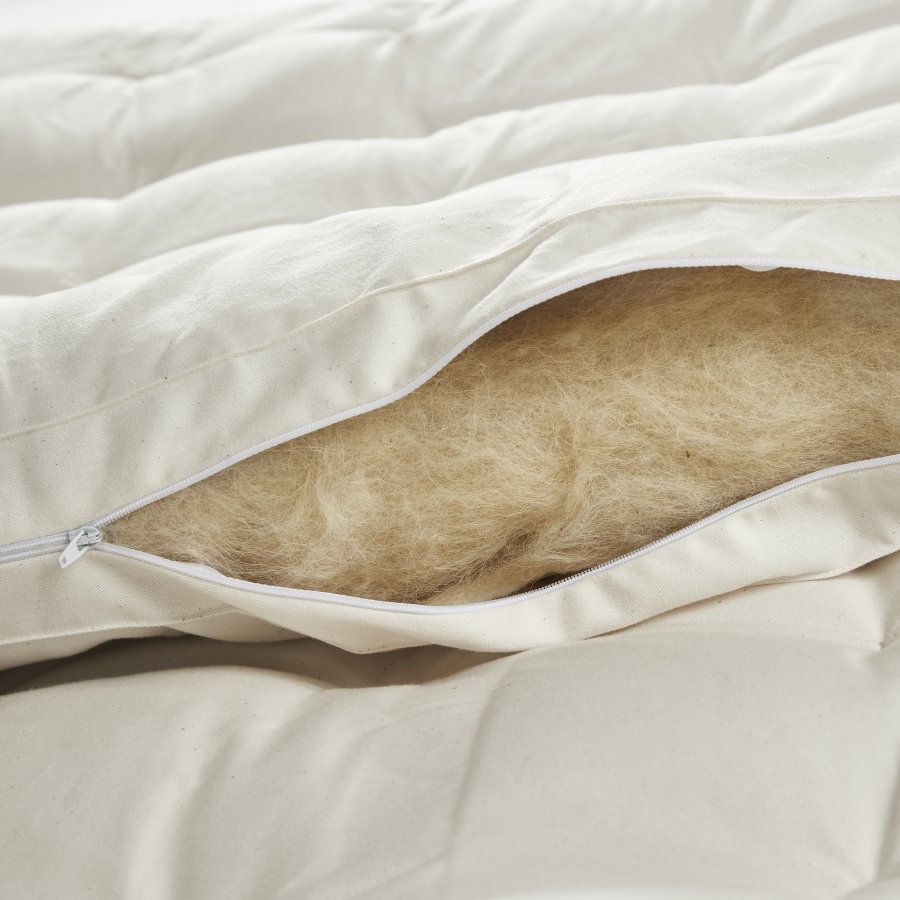 Ubehandlet og &oslash;kologisk merinould