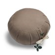 Kapok zafu rund meditationspude - Cool Grey
